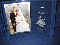 Flat Edge Beveled Picture Frame   WGS-SF-2020