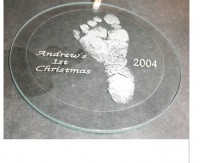 GEFMA1004  Baby's First Christmas Ornaments