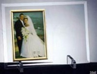 Parents Gift Photo Frame with acrylic stands-WGSTM118WED