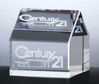 755-28010  Real Estate House Award/Paperweight