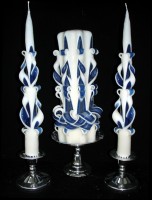 ES-Elegance Star Unity Candle with Color