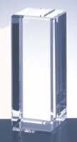 Optic Crystal  Rectangular Column Crystal Award  45-24036
