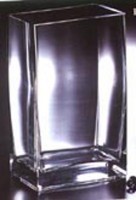 764-38000 Large Lantana Crystal Vase