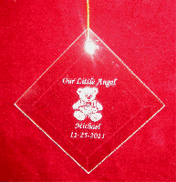 GEFTM114 Square Diamond Ornament