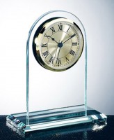 695-22008 Gold Roman Arch Clock