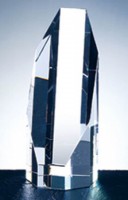 Crystal Octagon Tower Award  24-24004  