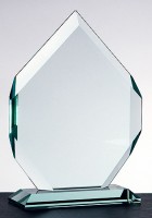 Crown Jewel Glass Trophy Award 296C-73022