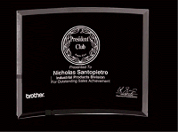 226A3-53022  Bent Glass Award