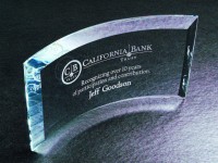  Beveled Crescent Curved Glass 118-75021