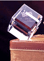 640-37007 Cube Paperweights